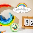 thumbnail image 2 of Visual Timer for Kids, 60-Minute Countdown Timer for Classroom Office Kitchen, Desk Timer Kids Time Management Tools with Silent Operation, Pomodoro Time Rainbow Pattern (Green), 2 of 13