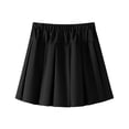 thumbnail image 4 of Girls' School Uniform Outfit 3 Piece Set with Long Sleeve Button Down Shirt and Pleated Skirt,3-18 Years, 4 of 5