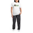 thumbnail image 5 of CafePress - County Fermanagh Women's Light Pajamas - Women's Short Sleeve Print T-Shirt and Pants Light Cotton Pajama Set, 5 of 7