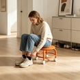 thumbnail image 5 of Swivel-Wheel Plastic Stool with Casters, Low Height, Movable Seat for Home and Living Room, Multi-Functional, Space-Saving Design, 5 of 5