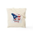thumbnail image 2 of CafePress - Puerto Rican Butterfly Tote Bag - Unisex Canvas Tote Bag, Beige, 1-Piece, 2 of 7