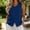 A1 Blue, variant on Womens Flowy Linen Tank Top Asymmetrical Wrap Button Vest Tops Flowy Shirts Work Vests Tunic Top Crewneck Shirt Going Out Tops Summer Gauze Shirt Racerback Sleeveless Layering Camisoles Ladies Blouse