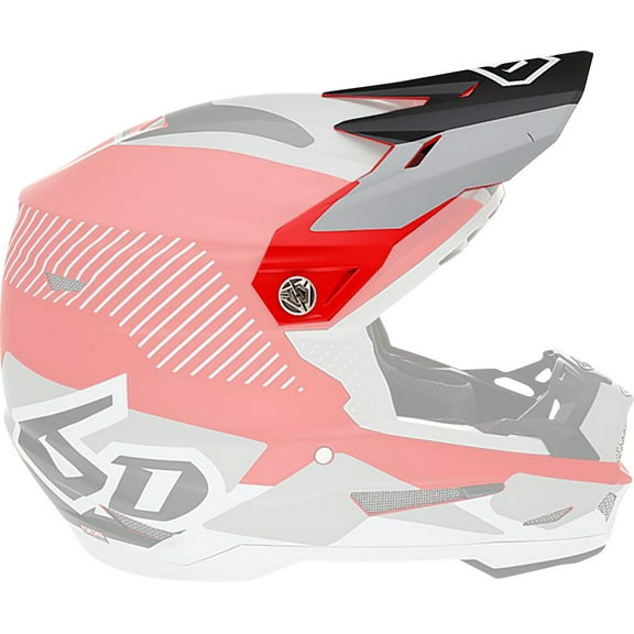 6D Helmets Visor for ATR-2 Helmet - Fusion Red