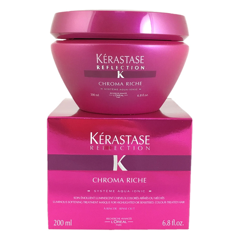 Kerastase Reflection Chroma Riche-Hair For Highlighted Or Sensitised Hair 6.8 Oz Walmart.com