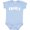AE-Light Blue, variant on New Orleans, Louisiana Boys or Girls Baby Bodysuit