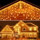 thumbnail image 3 of Guirnalda de luces navideñas para exteriores, 2025 luces LED, 20 m, 864 LED, enchufe UE/EE. UU., resistente al agua, IP44, Año Nuevo, 3 of 5