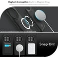 thumbnail image 4 of TUDIA MergeGrip Oneplus 12 Case 5G 2024 Magsafe Compatible Heavy Duty - Matte Black, 4 of 7