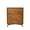 Brown, variant on Mahogany Wood Multifunctional Chest, White