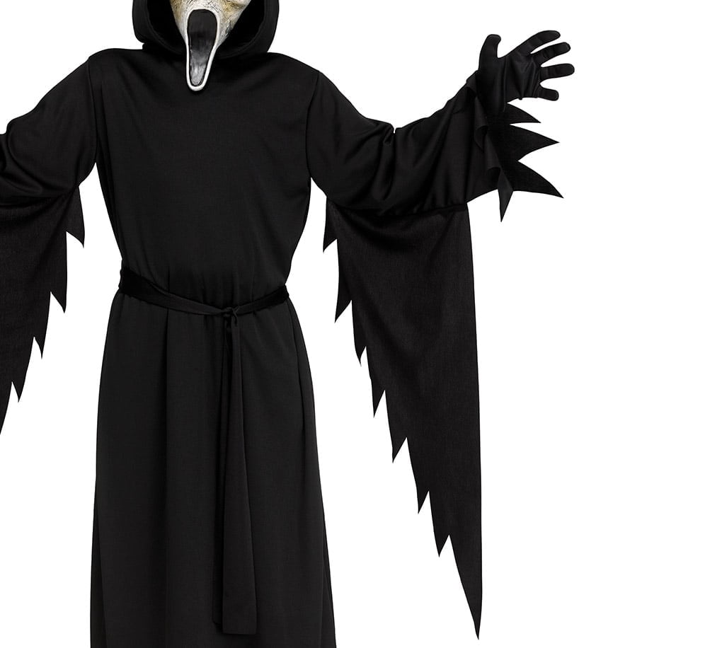Aged Ghostface Halloween Costume for Children, 2-Piece, Boys' Size M (8), by Fun World
