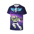 thumbnail image 4 of T-shirt Graphique Buzz Lightyear Manches Courtes Mode Été Hauts Grande Taille, 4 of 4