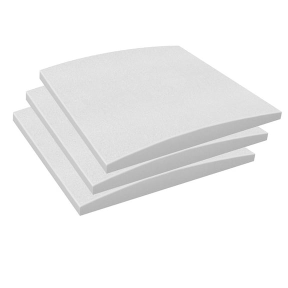 Couch Cushion Support for Sagging Seat, 3pcs Sofa Furniture Seat Repair, Foam White