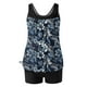 thumbnail image 5 of Trajes de baño tankini para mujer Trajes de baño de dos piezas con espalda de tiras y estampado conservador informal para mujer Traje de baño de dos piezas para mujer, 5 of 5