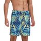 thumbnail image 2 of Balery Hawaiian Style Pantalones cortos de pijama de punto de algodón para hombre con cinturilla y bolsillos-X-Large, 2 of 6