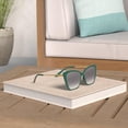 thumbnail image 2 of Gafas de Sol SOJOS SJ2206 Para Mujer Polarizadas en Verde Lechoso, 2 of 6