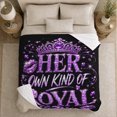 thumbnail image 5 of Glamorous Royal Crown Jeweled Heart, Dramatic Artistic Scene, Warm Flannel Blanket for Living Room and Bedroom, Art Lovers Valentine's Day Gift, Artistic Home Decor, 5 of 9