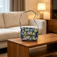 thumbnail image 5 of Bolso de Hombro con Flores y Cuentas, Bolso Texturizado Hecho a Mano para Mujer – Bolso Cruzado Vintage con Estampado Floral y Cuentas para El Día a Día., 5 of 5