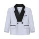 thumbnail image 1 of Odeerbi Chicos Niñas Blazer Chaqueta Glitter Manga Larga Uniforme Escuela Traje Formal Chaqueta, 1 of 8