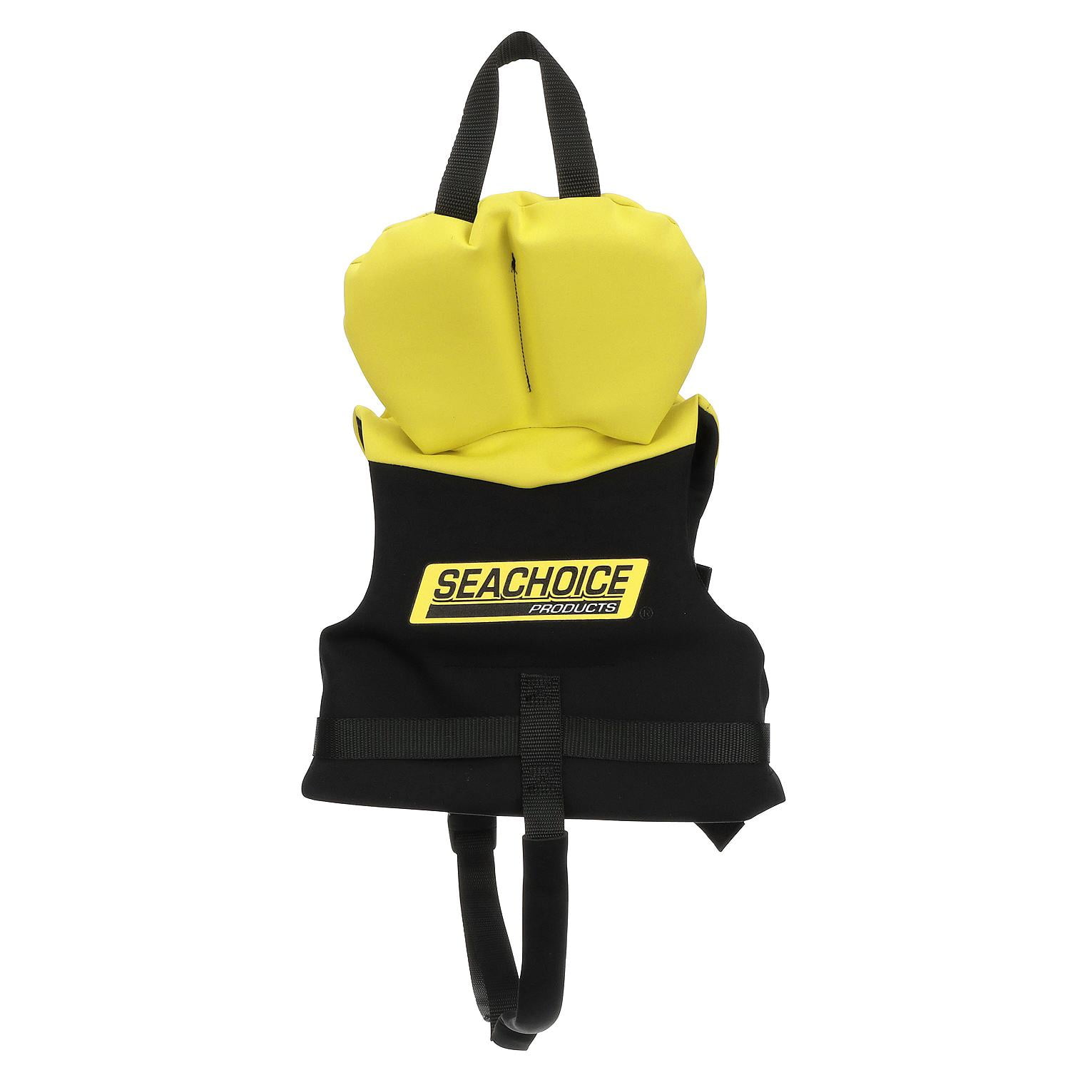 Seachoice 86570 Neoprene Multi-Sport Vest – Yellow/Black – Coast Guard Type II
