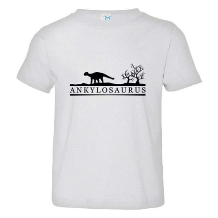 

PleaseMeTees™ Toddler ankylosaurus Educational Dinosaur Sketch HQ Tee