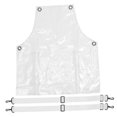 thumbnail image 5 of Niceauty White Hair Stylist Apron Adjustable Transparent Plastic Salon Apron, 5 of 8