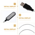 thumbnail image 4 of MasteelfCA 2PCS USB Laptop Reading Lamp Mini Flexible Metal Tubing 30.50X1.50X0.75cm, 4 of 7