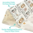 thumbnail image 2 of JumpOff Jo Large Foldable Kids Foam Play Mat, Padded Baby Floor Mat, 70 x 59 in - Zoo Train, 2 of 5