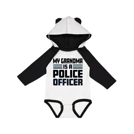 

Inktastic My Grandma is a Police Officer Gift Baby Boy or Baby Girl Long Sleeve Bodysuit