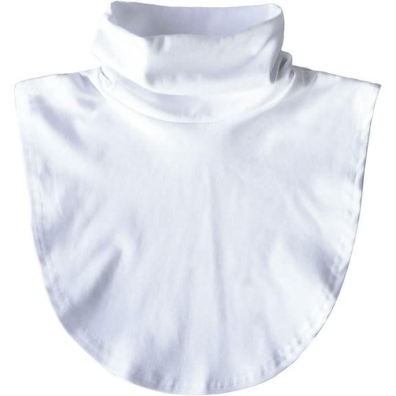 YooGuoGuo Fake Turtleneck Dickey Detachable Collars Half Top Wear Outer or in Sweater Hoodie High Neck Mock Collar for Women