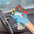 thumbnail image 4 of Yayeee 6 Pack Kitchen Dish Cloths Set for Washing Soft Drying Absorbent Microfiber Towels, Cartoon Flowers, 4 of 9