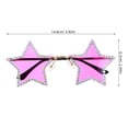 thumbnail image 2 of WHAMVOX Gafas De Sol Moradas En De Para Fiestas Con Materiales, 2 of 8