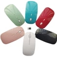 thumbnail image 1 of HLONK 2.4G Wireless Mouse USB Receiver Ultra Slim for PC Laptop Gaming Optical Mouse, 1 of 8