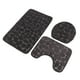 thumbnail image 2 of Tapete Para Contorno De Inodoro, Juego De 3 Piezas, Tapete Para Tapa De Inodoro, Tapete En Forma De U Para Entrenamiento De Orinal, Alfombras De Baño Para Niños Y Adultos, 2 of 7