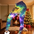 thumbnail image 2 of AOOCHASLIY Womens Pants Summer Clothes Womens Fashion Casual Christmas Printed Tight Leggings High Waist Long Pants, 2 of 6