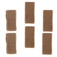 thumbnail image 4 of Piezas de 6 cintas de tela hechas , correa de poliéster, manualidades para regalos con lazo Plata Soledad Cintas de tela de bowknot, 4 of 10