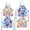 Colorful Style2:4pcs, variant on 4 Pcs Kids Painting Apron, Adjustable Waterproof Kitchen Aprons with Pockets for Cooking Baking and Art Crafts