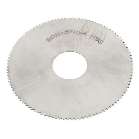 

High Speed Steel 108T Slitting Saw Blade 80mm x 0.5mm x 22mm