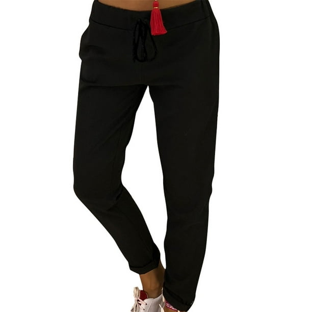 open leg jogging pants