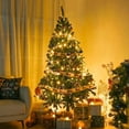 thumbnail image 5 of Yescom Christmas Tree Artificial with Lights,6Ft Green Xmas Tree,Foldable Hinged,670 Branch Tips, 5 of 8