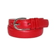 thumbnail image 1 of CTM® Ceinture Habillée de Base en Cuir pour Enfant 1 Pouce (Lot de 2), 1 of 3