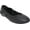 Black, variant on Minnetonka Women's Suede Anna Ballerina Flat