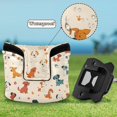 thumbnail image 6 of Haosy Cartoon Colorful Dogs Golf Mallet Putter Cover Strong Magnetic Leather Golf Club Headcover Closure, 6 of 7