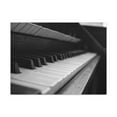 thumbnail image 2 of Black and White Piano Music Lover's Delight Piano Keyboard Canvas Wall Art for Home Decor Ready-to-Hang, 2 of 18