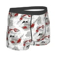 thumbnail image 2 of KLL Koi Fish Men's Cotton Boxer Briefs Underwear-Small, 2 of 8