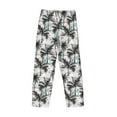 thumbnail image 5 of Goofa Hawaii Palms Printed Soft Pajama Pants for Men, Wide Leg Comfy Casual Lounge Yoga Pants-XX-Large, 5 of 9