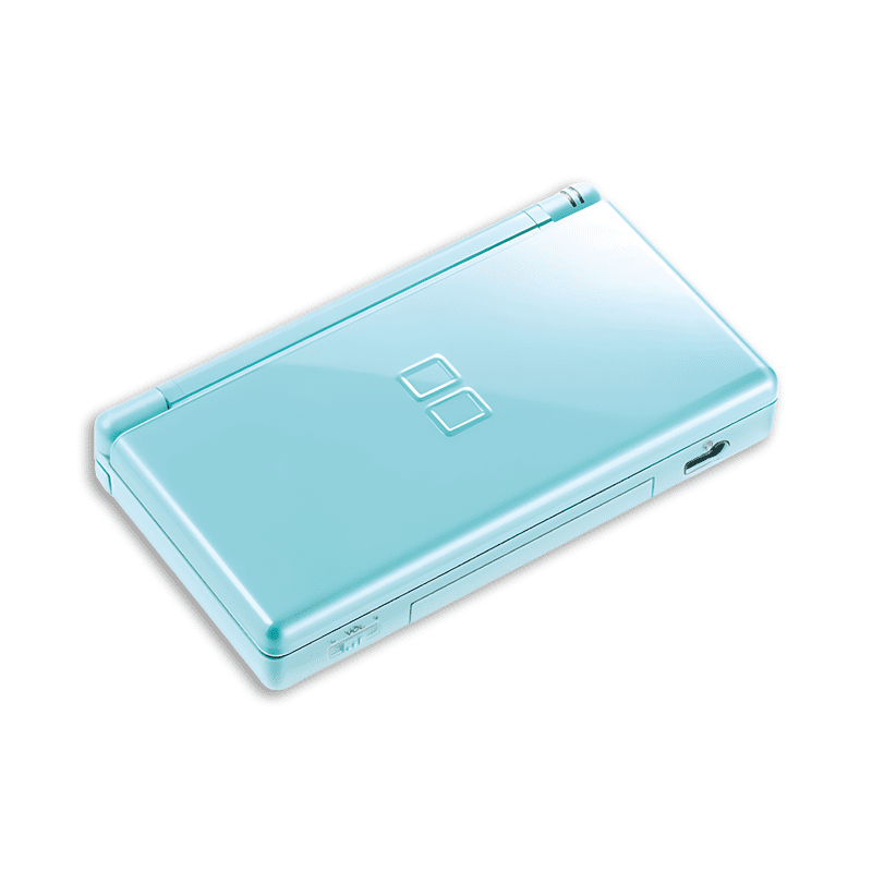 Nintendo DS Lite Game Console, Nintendo DS & DSi, Ice Blue, 0 MB