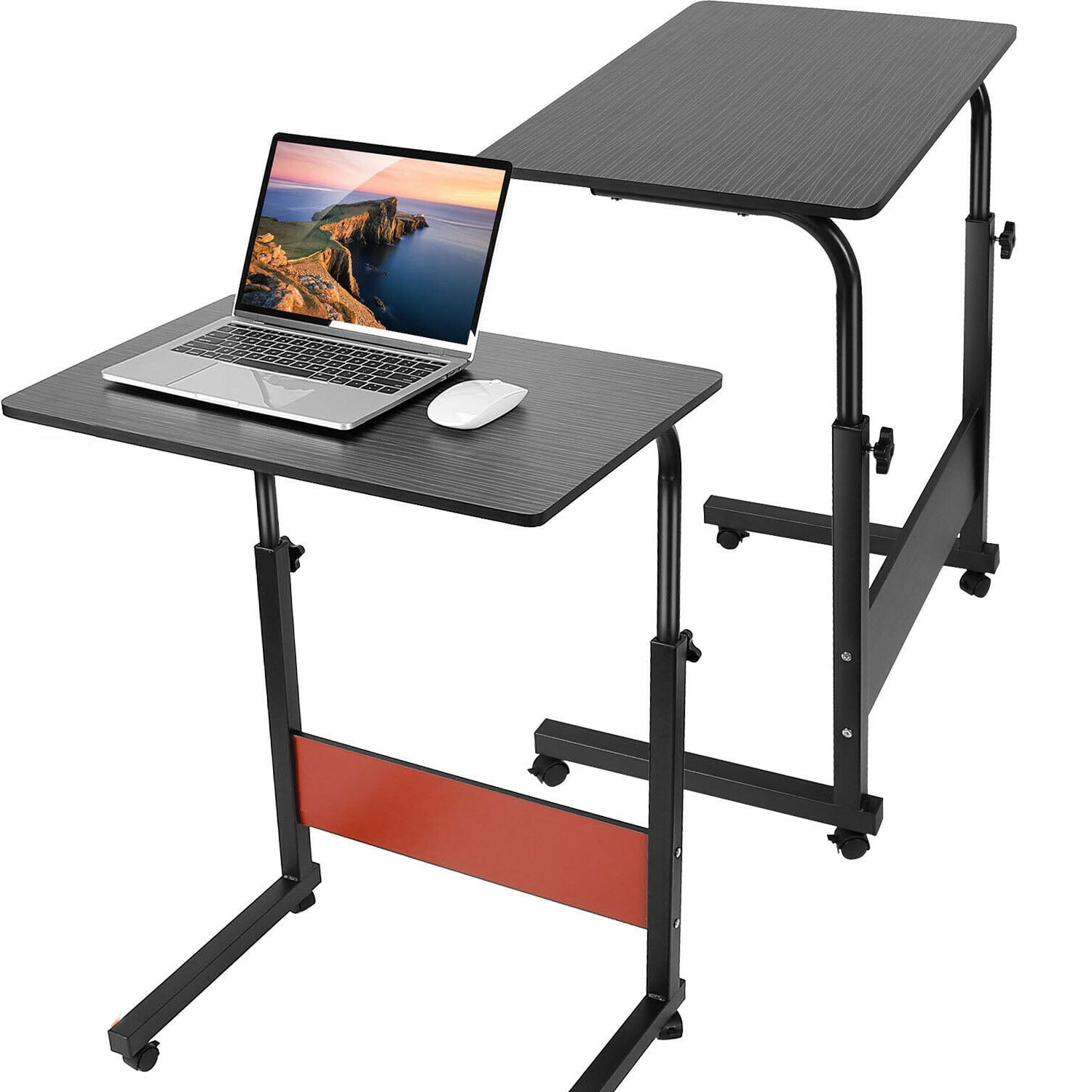 iMountek Mobile Laptop Desk，35 inch Height Adjustable Rolling Wheels