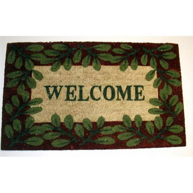 Geo Crafts G105 Tapis de Bienvenue 2 Imprimé en Fibre de Coco