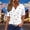 White, variant on MAIHAN 250 Years Tshirt Women Women American Flag Print Plus Size American Flag Shirts Summer Baggy Tops Casual Short Sleeve Tee Tops