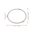 thumbnail image 4 of Microwave Glass Turntable Ring Microwave Plate Roller Microwave Turntable Plate Ring Support, 4 of 9
