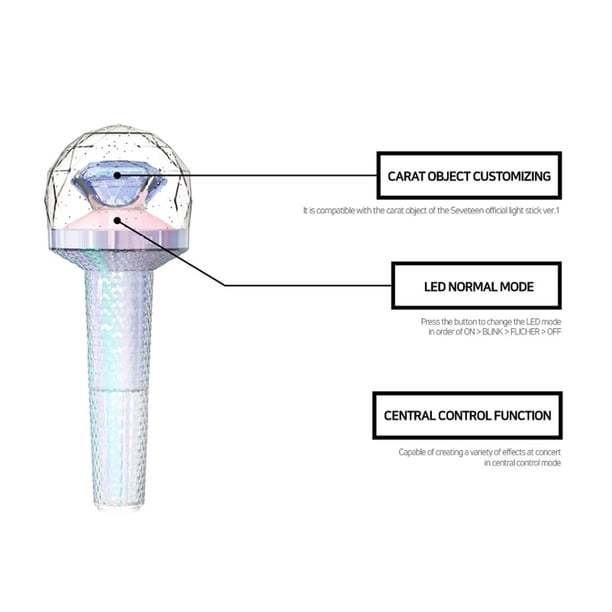 Ver.2 Light Stick Concert LED Lamp For SEVENTEEN OfficialL